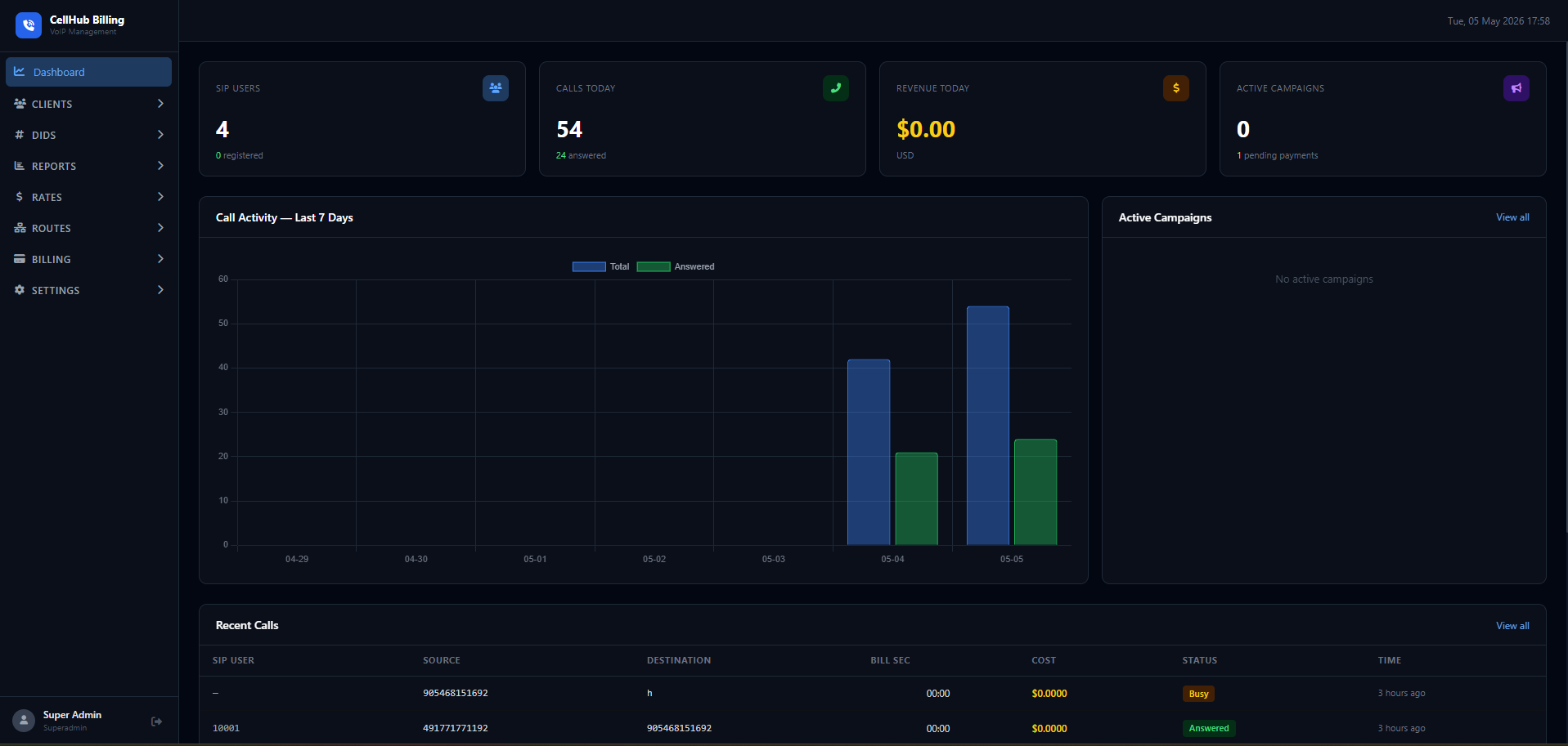 Client screenshot 5