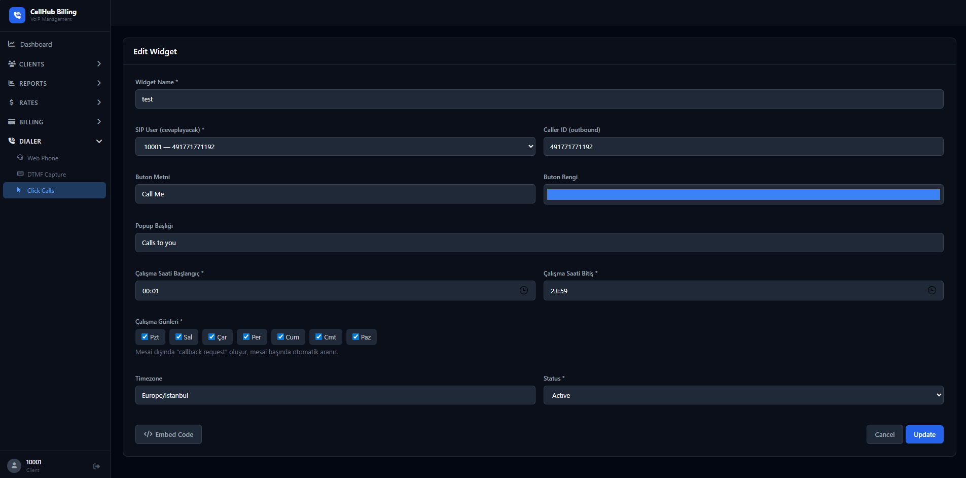 Client screenshot 6